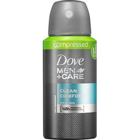 Dove Men + Care Clean Comfort 48h Compressed Antiperspirant Deodorant Spray 75 ml