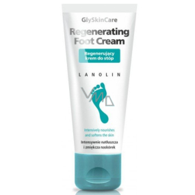 Biotter GlySkinCare Regenerating foot cream intensively lubricates and softens the skin 75 ml