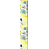 Ditipo Gift wrapping paper 70 x 200 cm yellow with blue and white flowers