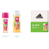 Adidas Get Ready! for Her perfumed deodorant glass for women 75 ml + shower gel 250 ml, cosmetic set