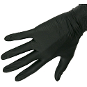 Fino Nitrile Gloves Black, Size M 50 pieces