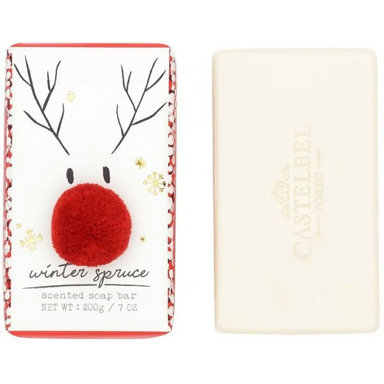 Castelbel Winter Spruce - Winter spruce Christmas toilet soap 200 g