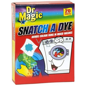 Dr. Magic Napkins for washing machine against discoloration of laundry 20 pieces