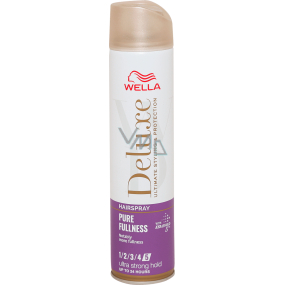 Wella Deluxe Pure Fullness very strong firming hairspray for a hair volume of 250 ml