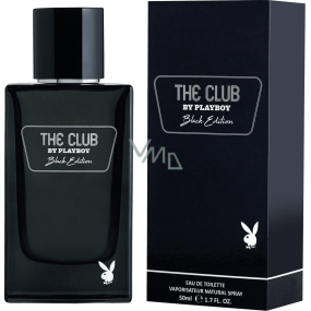 Playboy The Club Black Eau de Toilette for men 50 ml