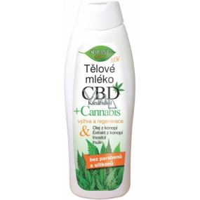 Bione Cosmetics CBD Cannabidiol body lotion for all skin types 500 ml