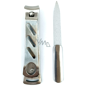 Nail clipper 8 cm + metal file 9 cm