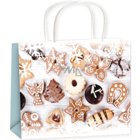 Gift paper bag 23 x 18 x 10 cm Christmas candy