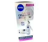 Nivea Cellular Expert Filler hyaluronic serum for all skin types 30 ml + OF15 anti-aging day cream 50 ml, duopack