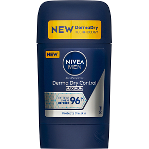 Nivea Men antiperspirant Derma Dry Control solid, 50 ml