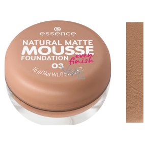 Essence Natural Matte Mousse Foundation foam make-up 03 16 g