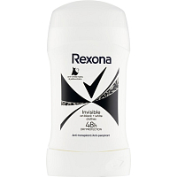 Rexona Invisible B&W Solid Antiperspirant 50ml