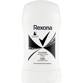 Rexona Invisible B&W Solid Antiperspirant 50ml