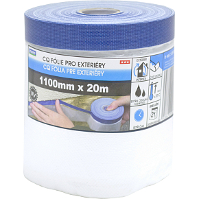 CQ exterior film with textile tape, 140 cm x 20 m