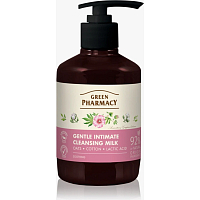 Green Pharmacy Gel for Intimate Hygiene with Oats and Cotton, 370 ml