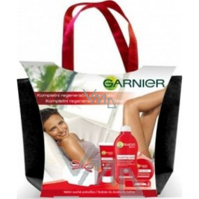 Garnier Body care body lotion 250 ml + cream 100 ml + body cream 50 ml + balm 4.7 ml + bag, cosmetic set