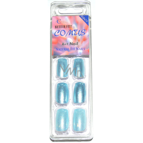 Absolute Cosmetics Comus Art Nail artificial nails light blue 20 pieces