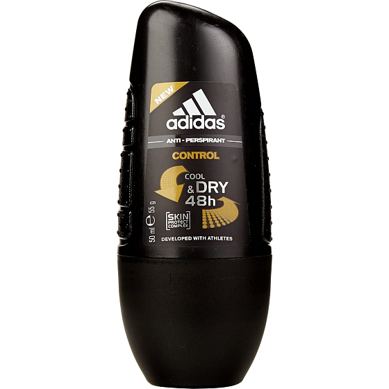 Adidas Action 3 Control ball antiperspirant deodorant roll-on for men 50 ml
