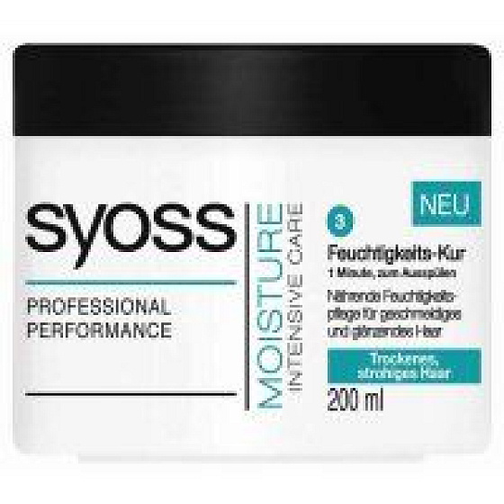 Syoss Moisture Intensive Care intensive hair mask dry and brittle hair 200 ml