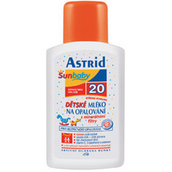 Astrid Sun Baby F20 suntan lotion for children 200 ml