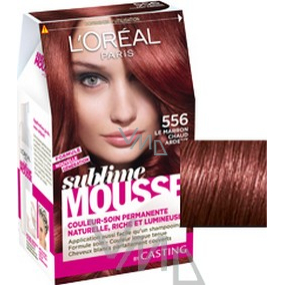 Loreal Sublime Mousse Hair Color 556 passionate mahogany