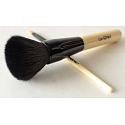 Be Chic! Professional White B 01 cosmetic brush with natural goat bristles for powder 17,5 cm