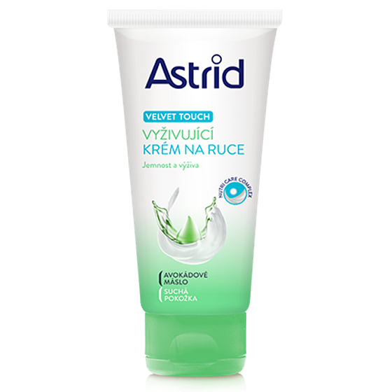 Astrid Velvet Touch Nourishing hand cream for dry skin 100 ml
