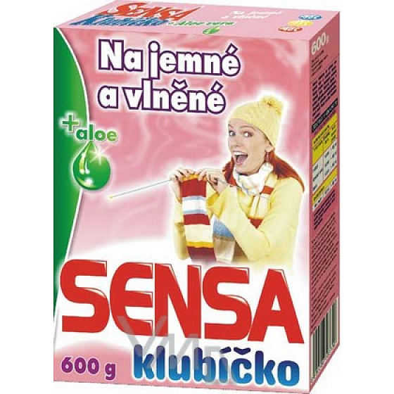 Sensa Ball of Aloe for delicate and woolen laundry washing powder 600 g