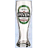 Nekupto Gifts with humor Beer glasses humorous Only with beer is the thirst beautiful 0.6 l