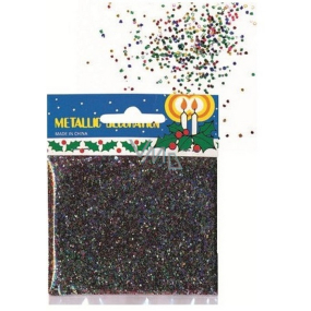 Colorful sequins confetti in a 14 g bag