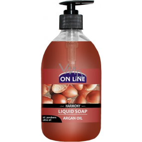 On Line Harmony Argan Oil liquid soap with a 500 ml dispenser