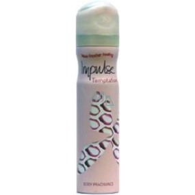 Impulse Temptation perfumed deodorant spray for women 75 ml