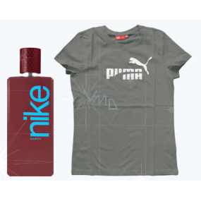Nike Brown Man eau de toilette for men 100 ml + Puma t-shirt for men, gift set