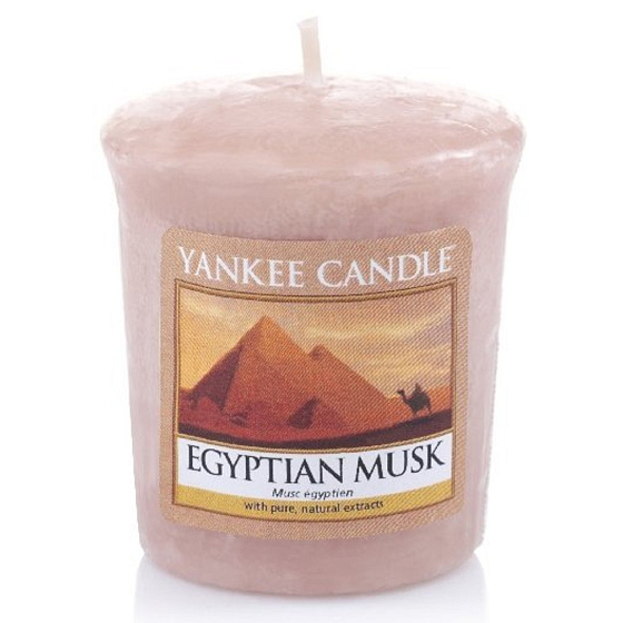 Yankee Candle Egyptian Musk - Egyptian musk scented candle votive 49 g