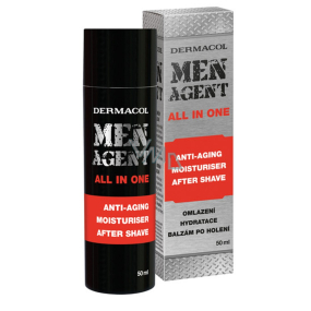 Dermacol Men Agent Rejuvenating Cream, After Shave Balm 50 ml