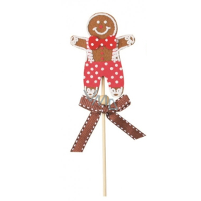 Gingerbread from felt stick figure recess 9 cm + skewers various motifs