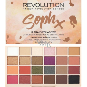 Makeup Revolution Soph Eyeshadow Eye Shadow Palette 24 x 1.1 g