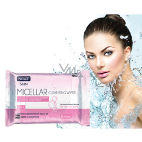 Nuage Micellar Aloe Vera, Vitamin E & Chamomile Extract 3in1 Micellar Wet Wipes 25 Pieces