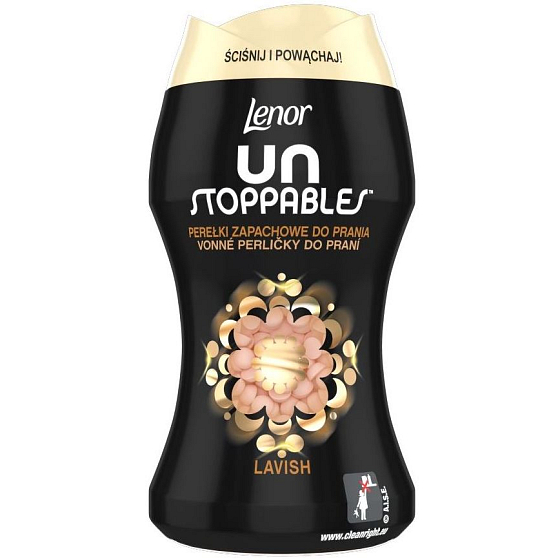 Lenor Unstoppables Lavish washing machine fragrance beads give the laundry an intense fresh scent until the next wash 140 g