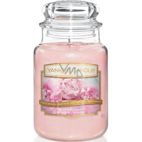 Yankee Candle Blush Bouquet - Pink bouquet scented candle Classic large glass 623 g