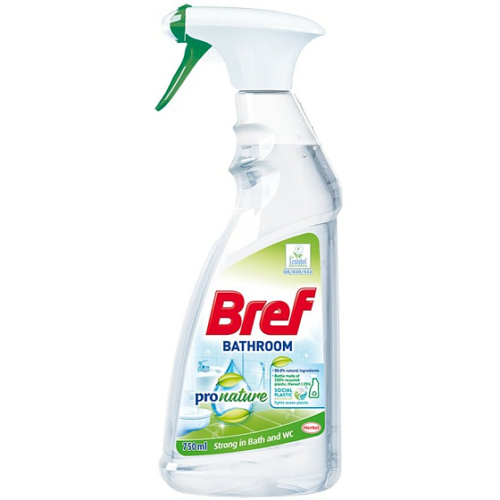 Bref Pro Nature Bathroom Cleaner Spray 750 ml