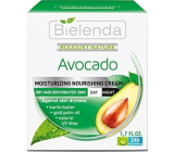 Bielenda Bouquet Nature Avocado moisturizing cream with avocado day / night 50 ml