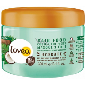 Lovea Coconut and green tea 3in1 mask, conditioner and leave-in for normal and dry hair 390 ml