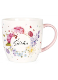 Albi Flowering mug named Sarka 380 ml