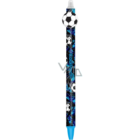 Colorino Rubberized pen Boys Kicker, blue refill 0,5 mm