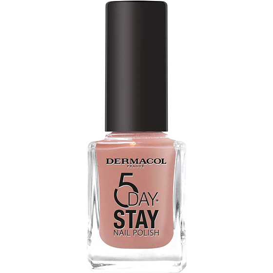 Dermacol 5 Day Stay long-lasting nail polish 50 Antique Rose 11 ml