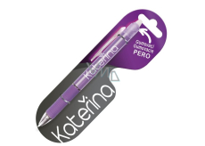 Nekupto Rubber pen with the name Katherine