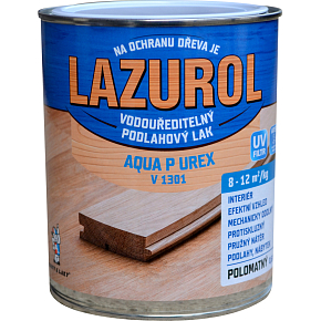 Lazurol Aqua P UREX V1301 satin resistant wood varnish transparent, 600 g