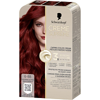 Schwarzkopf Creme Supreme hair color 6-88 dark red 60 ml