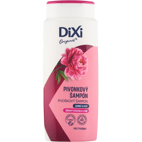 Dixi peony shampoo for fine hair, 400 ml